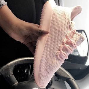 Like new pink adidas tubular knit
